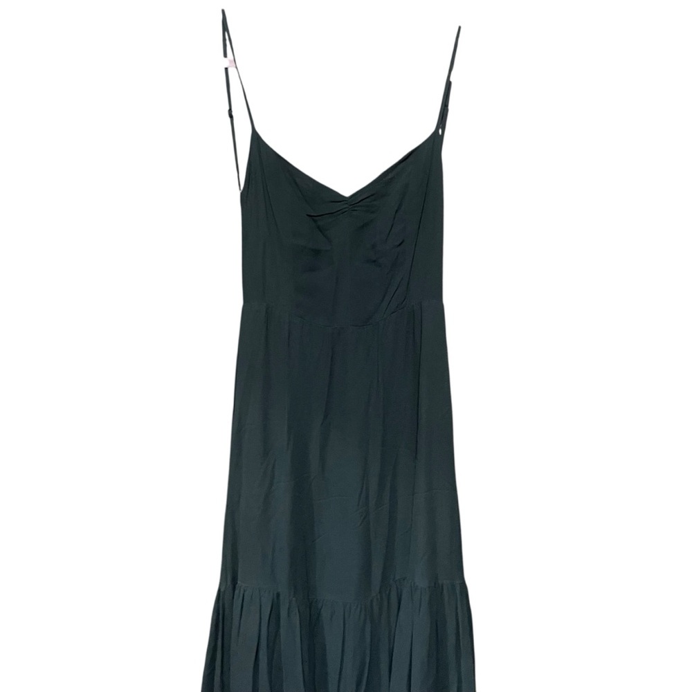 Reformation Black Figi Maxi Dress Open Back Size 6‎ Evening Feminine whimsical - Picture 5 of 11